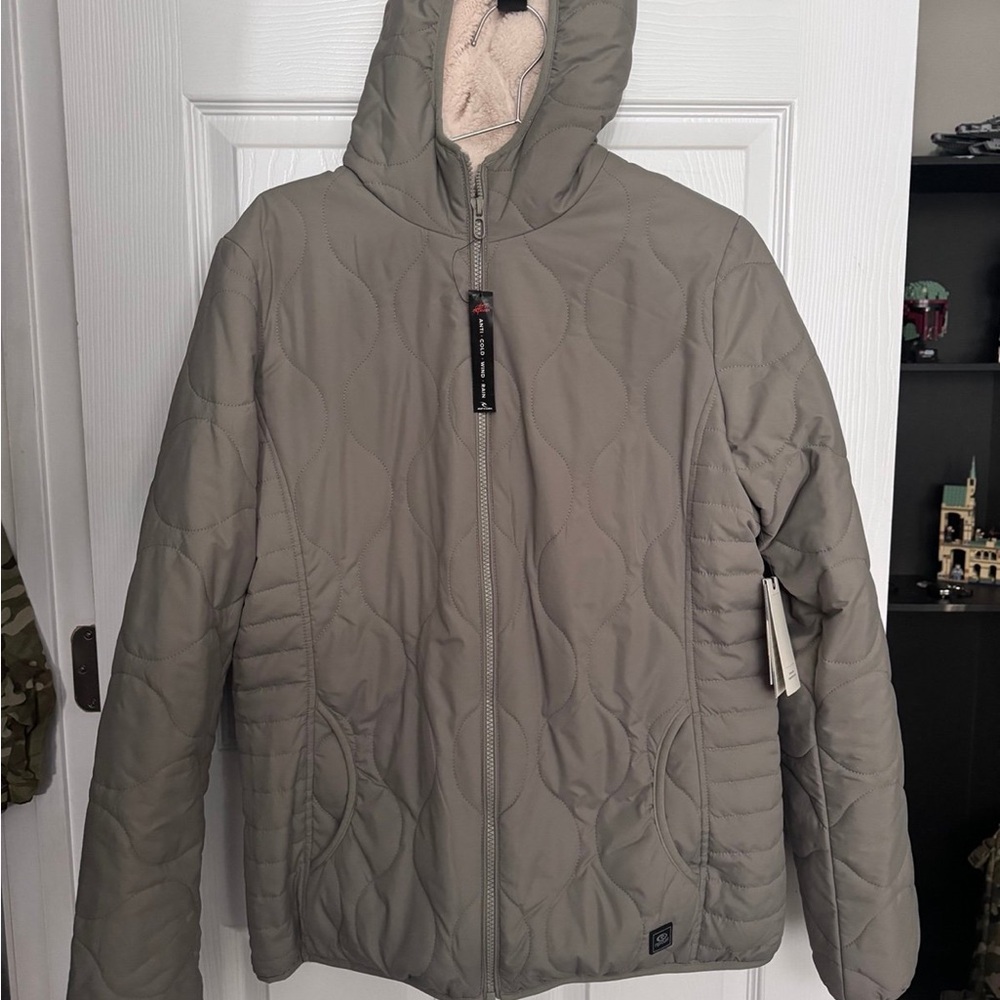 Rip Curl Gray Puffers Jacket